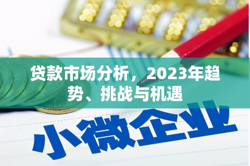 新店贷款市场分析，2023年趋势、挑战与机遇