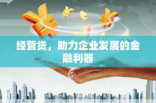 新店经营贷，助力企业发展的金融利器