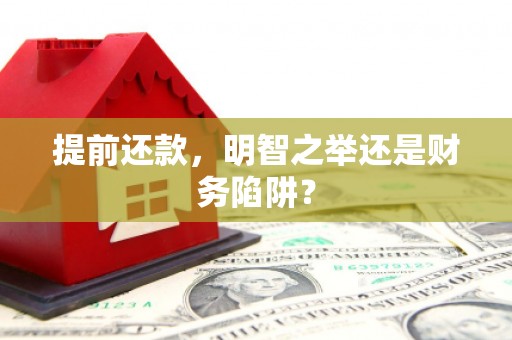 新店提前还款，明智之举还是财务陷阱？