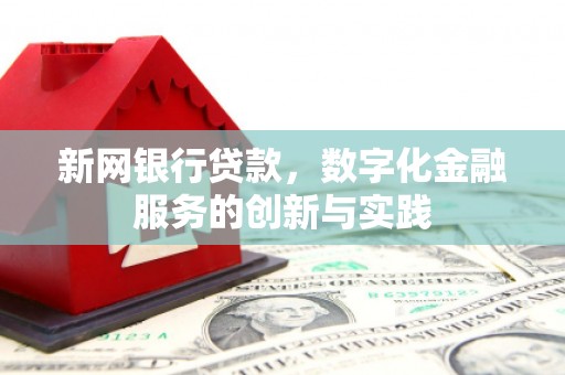 新店新网银行贷款，数字化金融服务的创新与实践