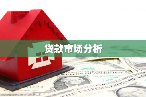 新店贷款市场分析