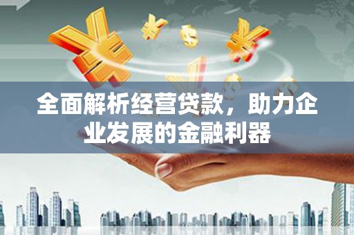 新店全面解析经营贷款，助力企业发展的金融利器