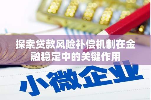 新店探索贷款风险补偿机制在金融稳定中的关键作用