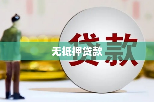 新店无抵押贷款