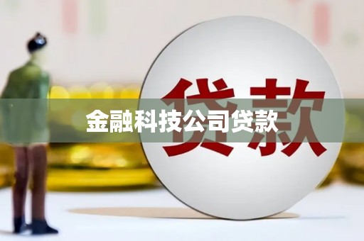 新店金融科技公司贷款