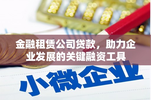 新店金融租赁公司贷款，助力企业发展的关键融资工具