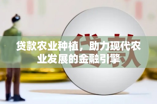新店贷款农业种植，助力现代农业发展的金融引擎