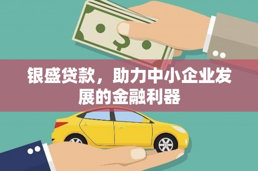 新店银盛贷款，助力中小企业发展的金融利器