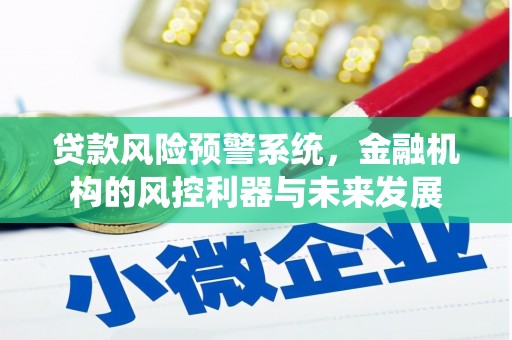 新店贷款风险预警系统，金融机构的风控利器与未来发展