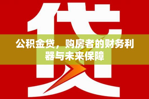 新店公积金贷，购房者的财务利器与未来保障