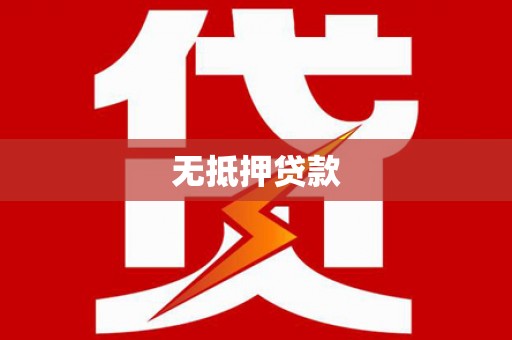 新店无抵押贷款