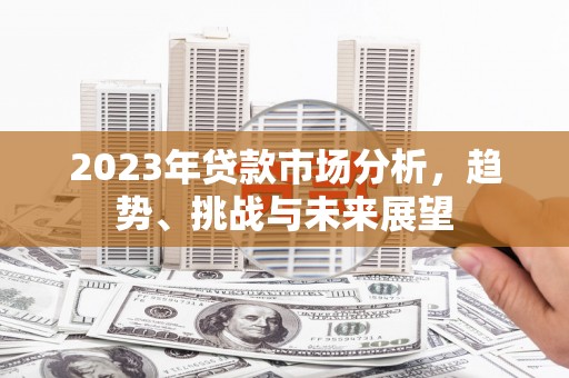 新店2023年贷款市场分析，趋势、挑战与未来展望