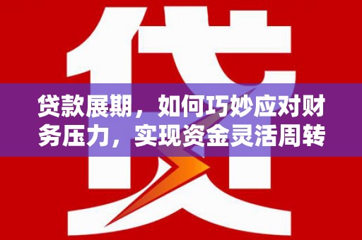 新店贷款展期，如何巧妙应对财务压力，实现资金灵活周转