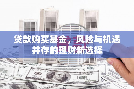 新店贷款购买基金，风险与机遇并存的理财新选择