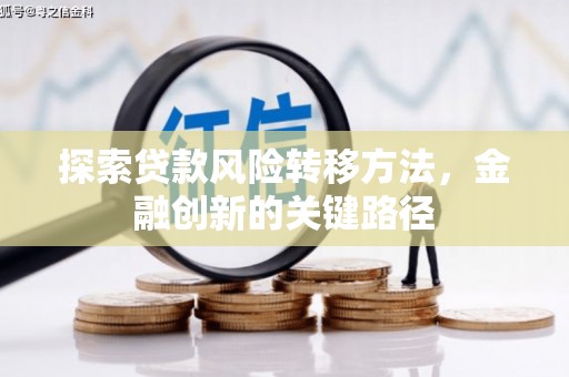 新店探索贷款风险转移方法，金融创新的关键路径