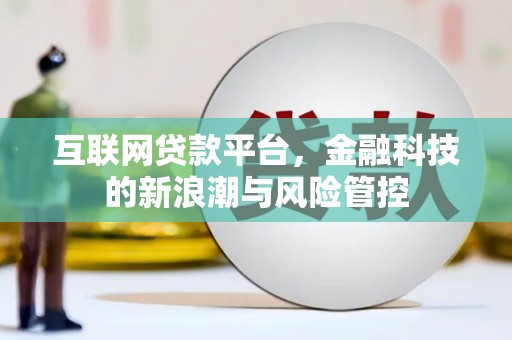 新店互联网贷款平台，金融科技的新浪潮与风险管控