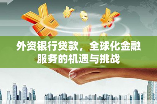 新店外资银行贷款，全球化金融服务的机遇与挑战