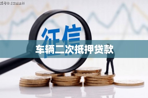 新店车辆二次抵押贷款