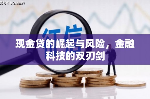 新店现金贷的崛起与风险，金融科技的双刃剑