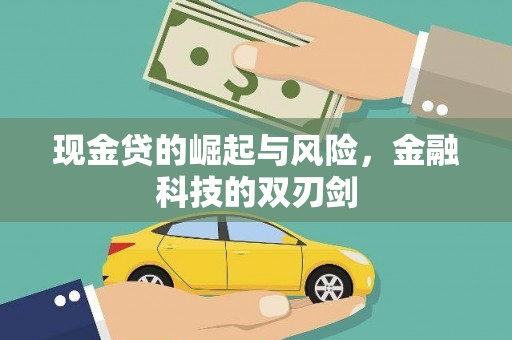 新店现金贷的崛起与风险，金融科技的双刃剑