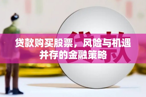 新店贷款购买股票，风险与机遇并存的金融策略