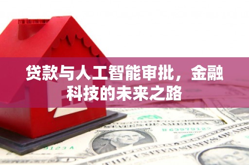 新店贷款与人工智能审批，金融科技的未来之路