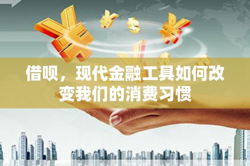 新店借呗，现代金融工具如何改变我们的消费习惯