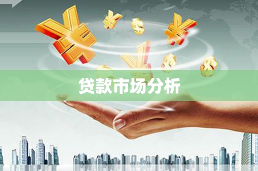 新店贷款市场分析