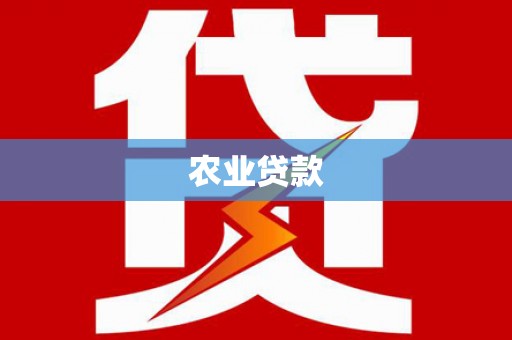 新店农业贷款