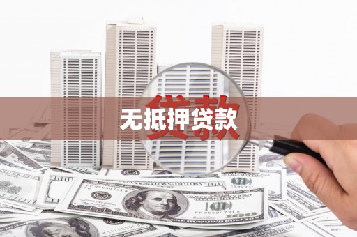 新店无抵押贷款