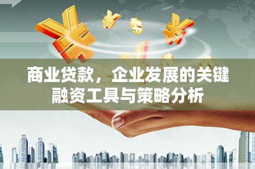新店商业贷款，企业发展的关键融资工具与策略分析
