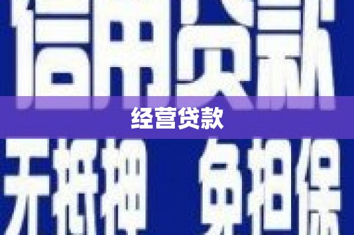 新店经营贷款