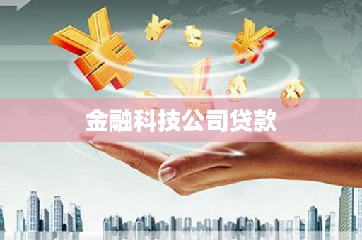 新店金融科技公司贷款