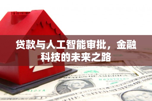 新店贷款与人工智能审批，金融科技的未来之路