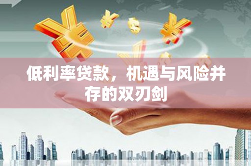 新店低利率贷款，机遇与风险并存的双刃剑