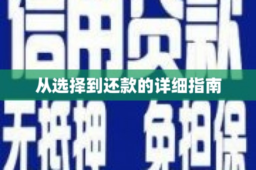 新店从选择到还款的详细指南