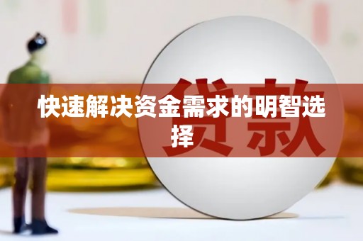 新店快速解决资金需求的明智选择