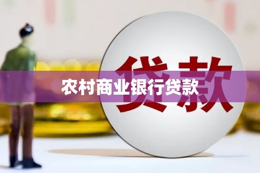 新店农村商业银行贷款