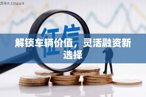 新店解锁车辆价值，灵活融资新选择