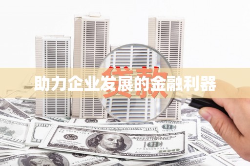 新店助力企业发展的金融利器
