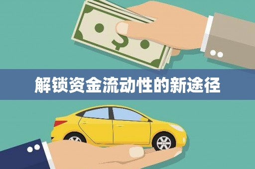 新店解锁资金流动性的新途径